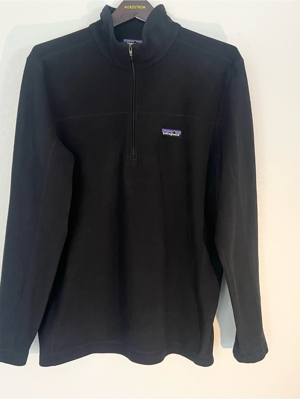 Patagonia Black Men’s Half-Zip Fleece Pullover